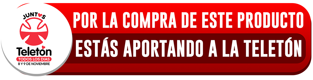 Banner para apoyar a Teletón