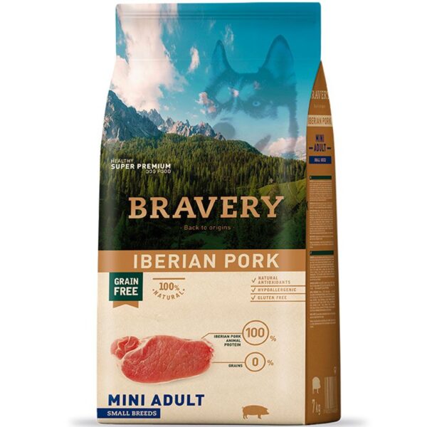Bravery Iberian Pork Mini Adult  7 KG