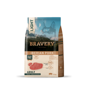 Bravery Light Iberian Pork Adult Large Medium Breeds 4KG