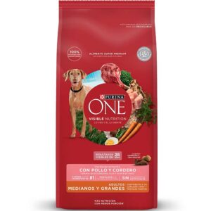 Purina One Adulto Razas Medianas y Grandes Pollo y Cordero 12KG