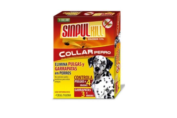 Collar Sinpul Kill Elimina Pulgas y Garrapatas