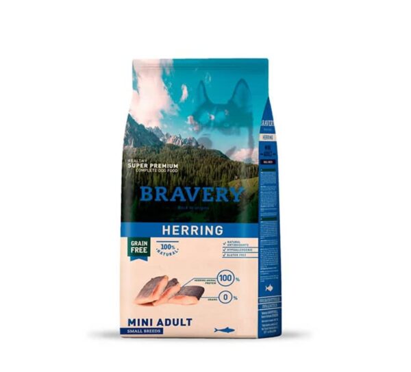 Bravery Herring Mini Adult Small Breeds 2 KG