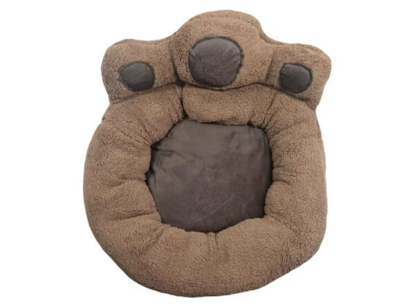 Cama Mascotas Huella Café 62 cm (9703)