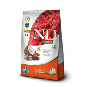 N&D Quinoa Canine Skin Coat Peixe 2.5 KG