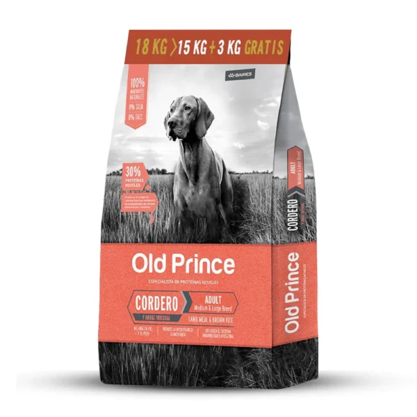 Old Prince Adulto Cordero Arroz 15 KG