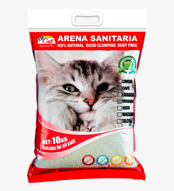 Vip Cat Arena Lavanda 10 KG Aglutinante