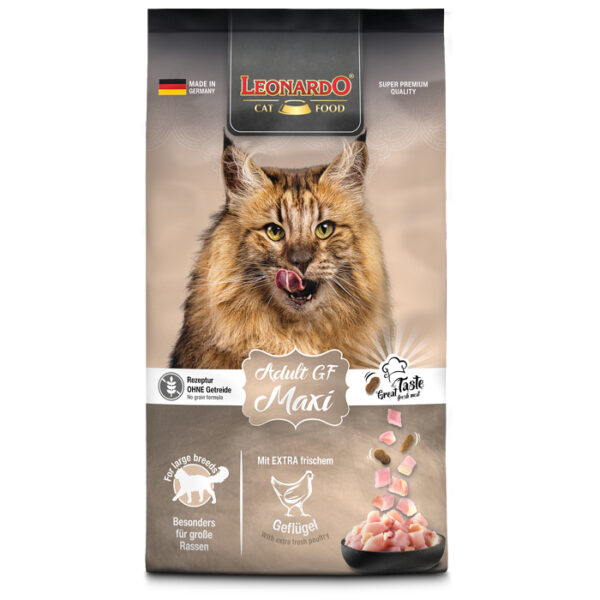 Leonardo Gato Adulto Grain Free Maxi 7.5 KG - Imagen 2