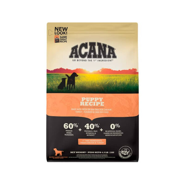 Acana Perro Puppy Recipe 2 KG - Imagen 2