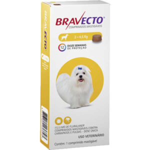 Bravecto Perro 2 - 4.5 KG 1 Comprimido