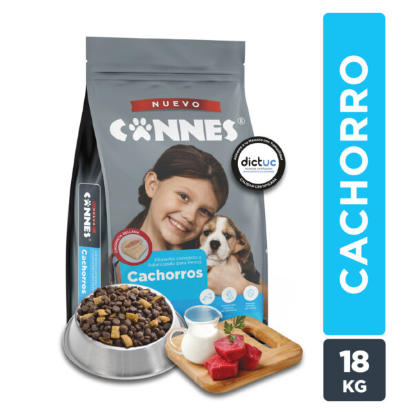Alimento Perro Cannes Cachorro Carne 18 KG - Imagen 2