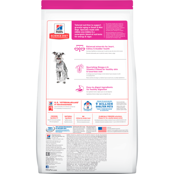 Hills Canino 7+ Small Paws 2 KG - Imagen 3