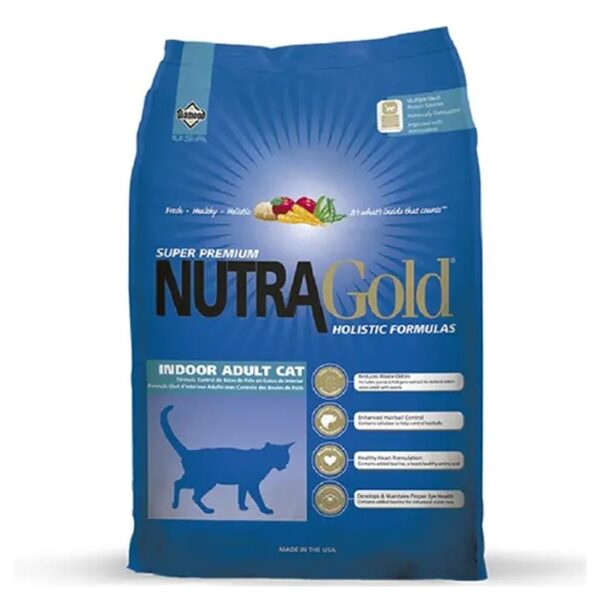 Diamond Naturals (Nutra Gold) Indoor Cat 7,5KG - Imagen 2