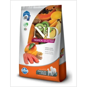 N&D Tropical Perro Medium Maxi Adulto 12KG