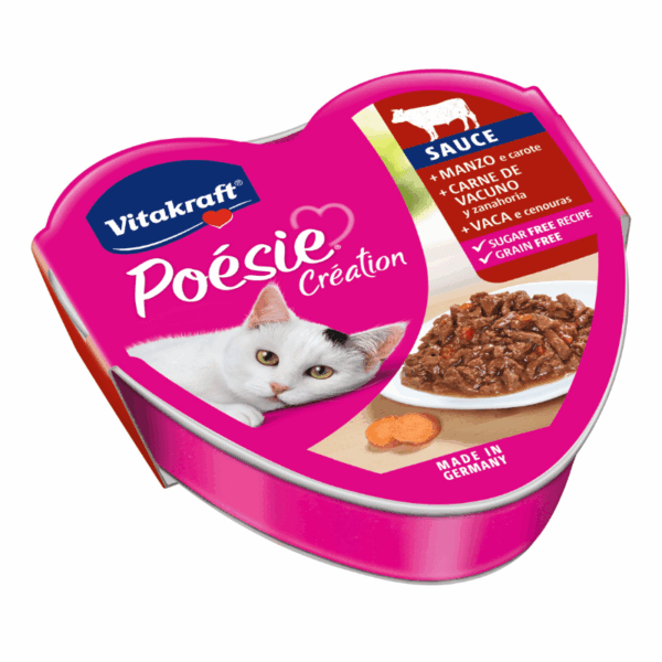 Snack para Gato Vitakraft Cat Poesie Creation Carne Gatos 85 G (VK31329