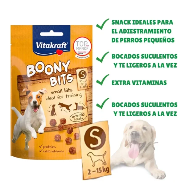 Snack para Perro Vitakraft Boony Bits Small Pavo 55 GR Unidad (34049) - Imagen 2