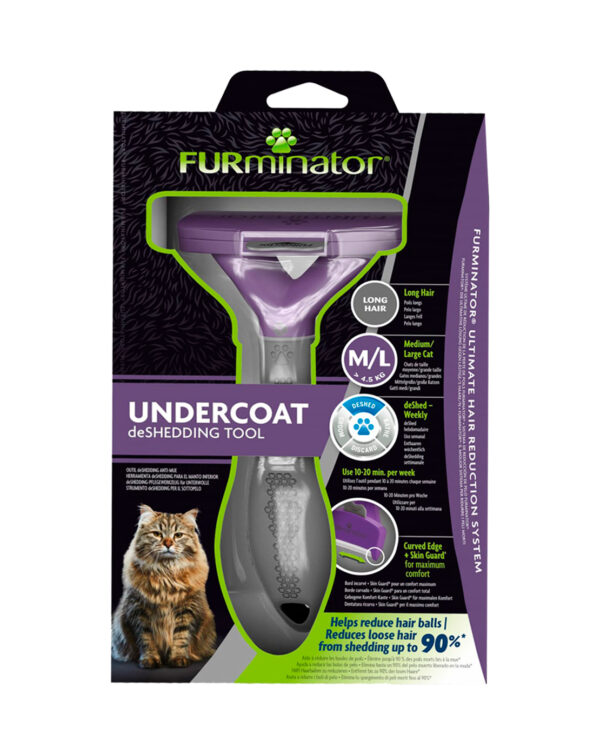 Removedor de Pelaje Furminator Long Hair Cat (P-92928)