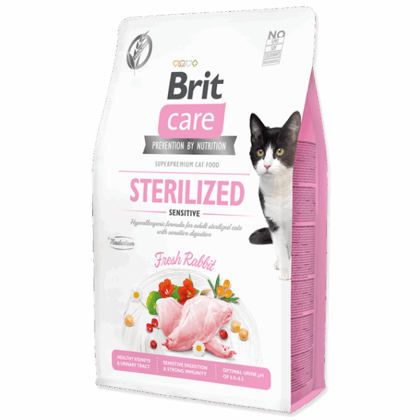 Brit Care Cat Grain Free Sterilizado Sensitive 2 KG