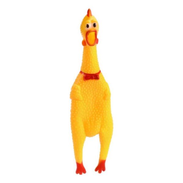 Juguete Pollo Chillon M con Sonido 32 cm (JD-1M)