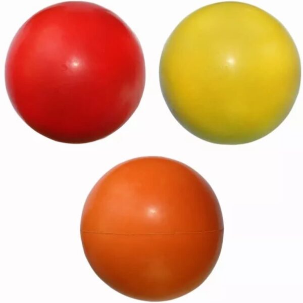 Pelota Warrior Maciza Caucho 6cm Colores (ER032) - Imagen 2