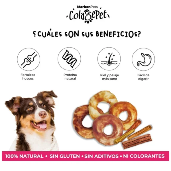 Snack Perro Sticks Colágeno Sabor Pato Tamaño L  (CL-DL) - Imagen 3