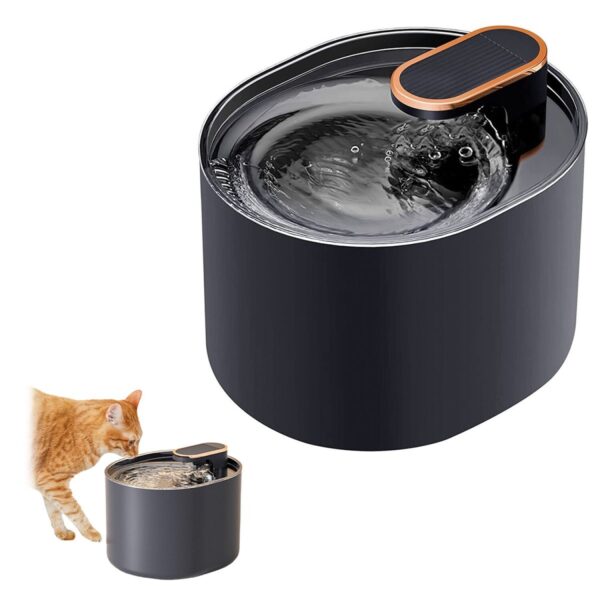 Fuente Bebedero Negro Automático de Agua para Gatos (17950) - Imagen 2