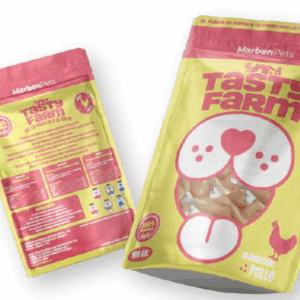 Snack Perro Tasty Farm Pechuga de Pollo en carnaza 100 GR (TF1013)