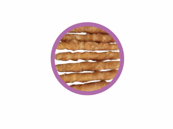 Snack Perro Tasty Farm Palo de Carnaza y Carne Conejo 100 GR (TF1053) - Imagen 2