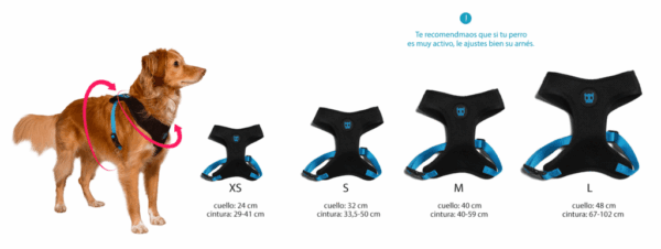 Arnés Mascotas ZeeDog H3D Mesh Plus Talla M (607959) - Imagen 2