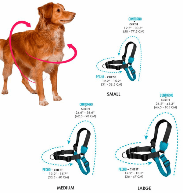 Arnés Mascotas ZeeDog H3D Fly Softer Walk Talla S Efecto Suavizado (608048) - Imagen 2
