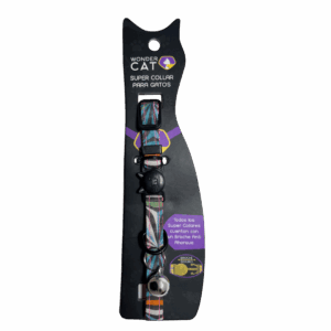Collar Mascotas Seguro Antiahorque Caleidoscopio (VM018)