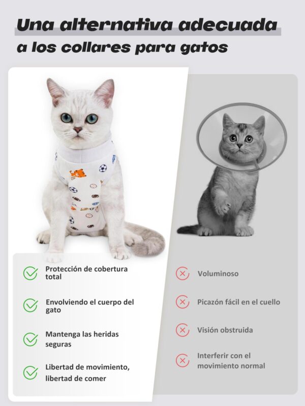 Body para Gatos Talla L (DGA4-L) - Imagen 3
