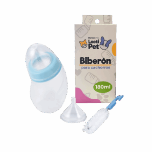 Biberón Mamadera para Mascotas 180 ml Colores Surtidos (LS167)