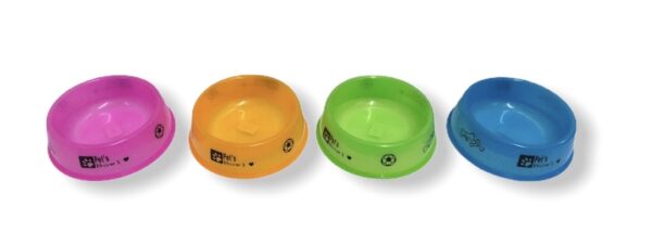 Plato Semi Transparente 24x7 cm Colores Surtidos (DS472814) - Imagen 2