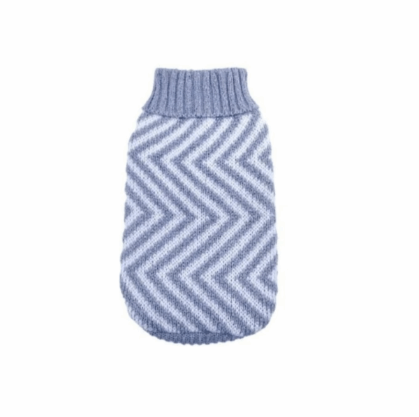 Chaleco Lana Lineas Gris Talla XXL (74701) - Imagen 2