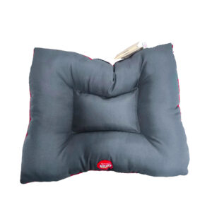 Cama Colchoneta Rectangular Lira Gris Rojo 139x120 cm