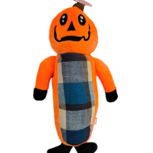 Juguete Peluche Halloween Calabaza Cuadrilles Esponjosa (66506)