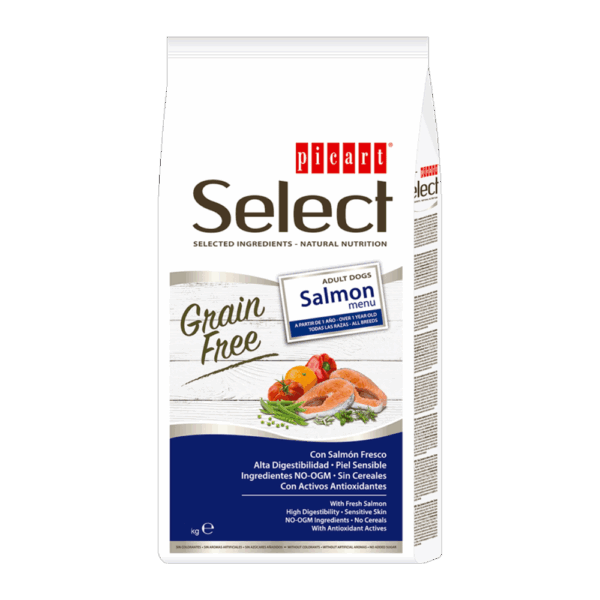 Picart Select Dog Grain Free Salmon Menú 2 KG